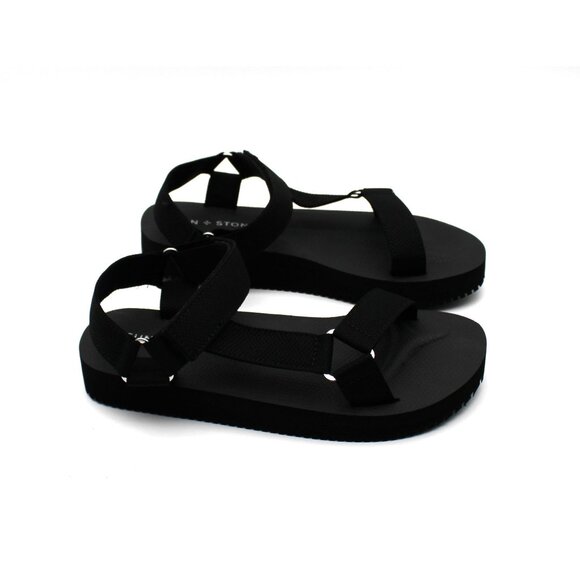 Sun + Stone Womens TABBY Open Toe Casual Ankle Strap - Picture 2 of 7